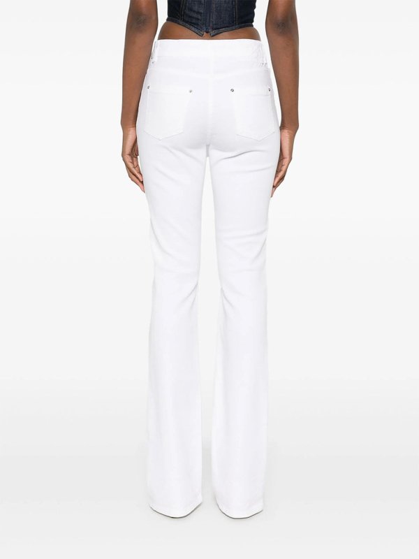 BLUMARINE: Bootcut online - Bootcut Jeans - Weiß