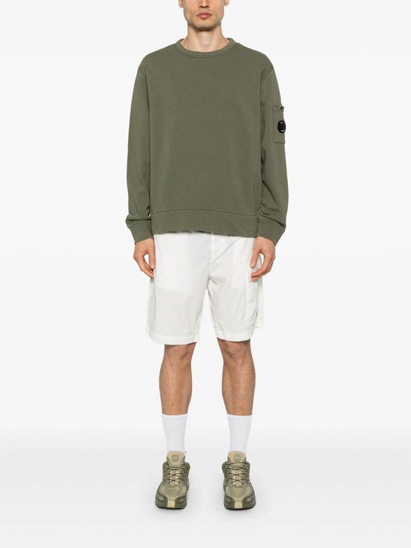 カジュアルパンツ - 白 shop online: C.P. COMPANY