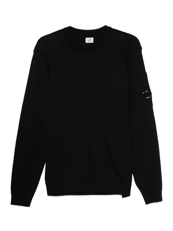 C.P. COMPANY: クルーネック - クルーネック - 黒