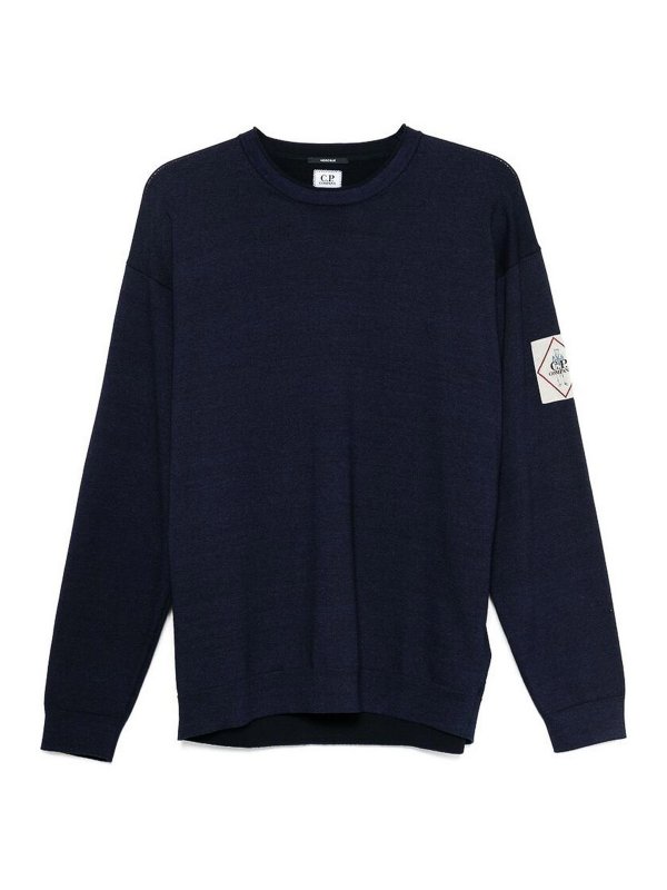 C.P. COMPANY: クルーネック - クルーネック - ブルー