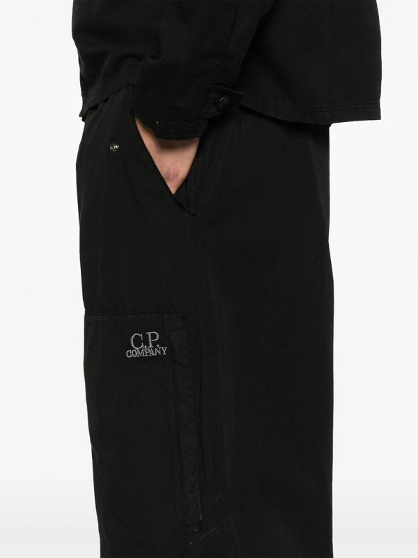 C.P. COMPANY: Pantalons casual online - Pantalons Décontractés - Noir