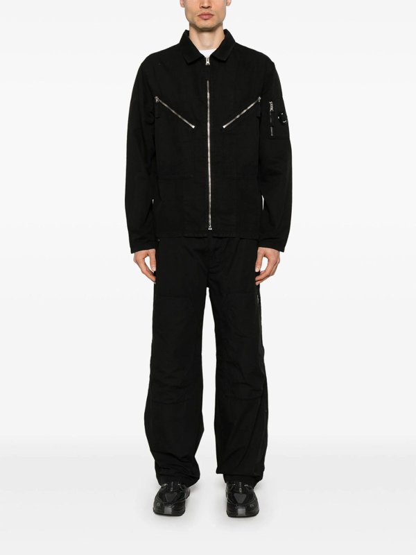 The Best Shops C.P. COMPANY: Pantalons casual - Pantalons Décontractés - Noir