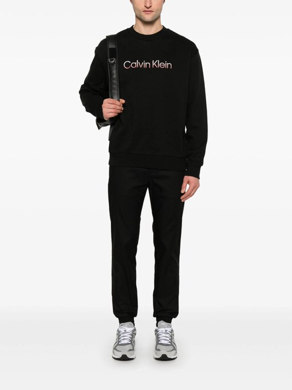CALVIN KLEIN buy online クルーネック - 黒