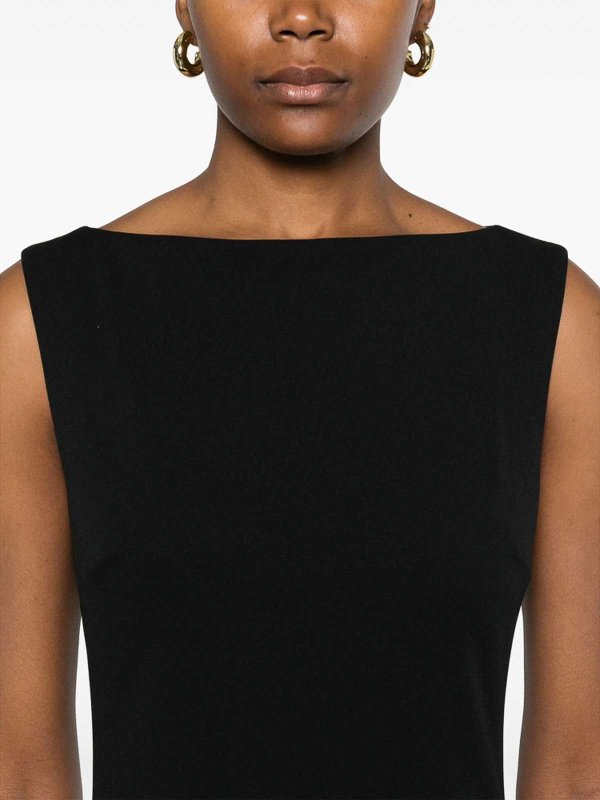 The Best Shops CALVIN KLEIN: Vestidos media pierna - Vestido Midi - Negro