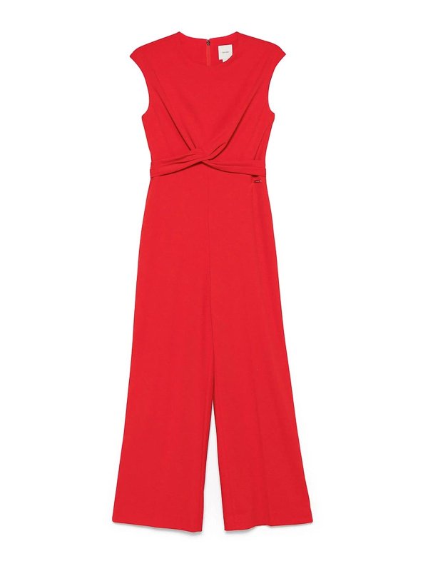 CALVIN KLEIN: ジャンプスーツ - ジャンプスーツ - 赤