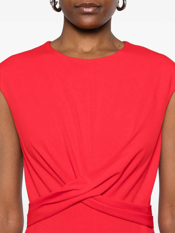 The Best Shops CALVIN KLEIN: ジャンプスーツ - ジャンプスーツ - 赤