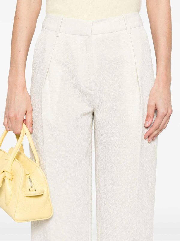 The Best Shops CALVIN KLEIN: カジュアルトラウザー - カジュアルパンツ - 白