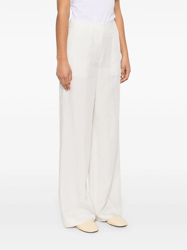 CALVIN KLEIN: Pantalons casual online - Pantalons Décontractés - Blanc