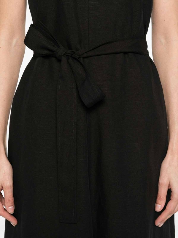 CALVIN KLEIN: Robe longueur genou online - Robe Au Genou - Noir