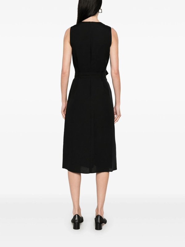 The Best Shops CALVIN KLEIN: Robe longueur genou - Robe Au Genou - Noir