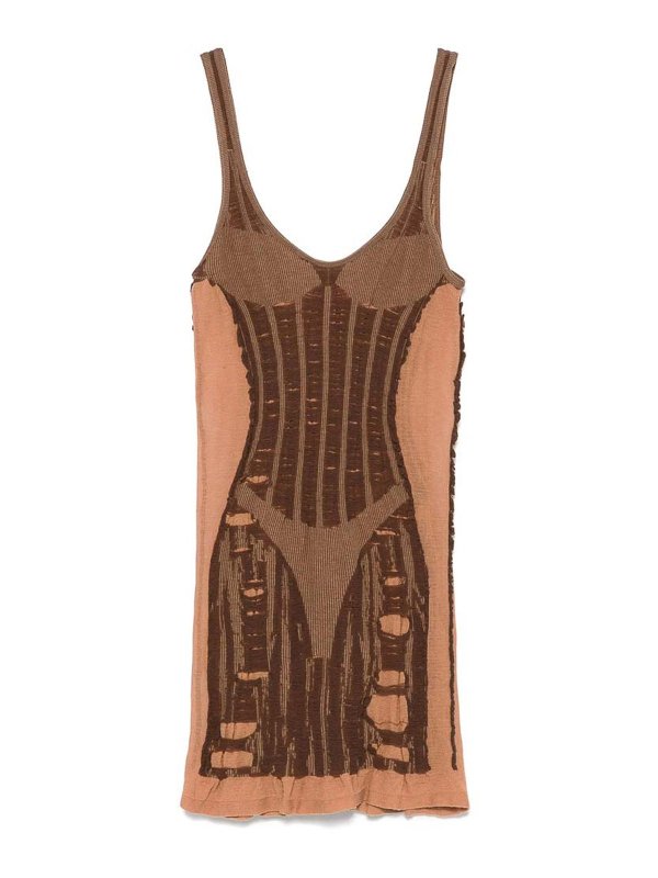 DIESEL: knee length dresses - Dress