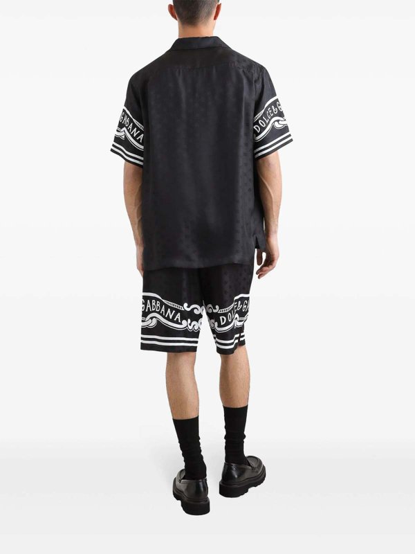 The Best Shops DOLCE & GABBANA: カジュアルトラウザー - カジュアルパンツ - 黒