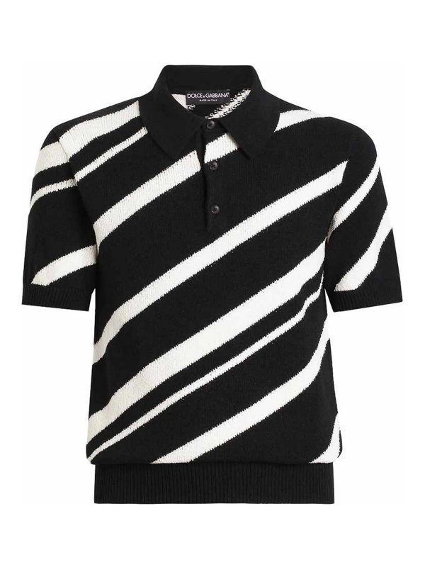 DOLCE & GABBANA: クルーネック - クルーネック - 黒