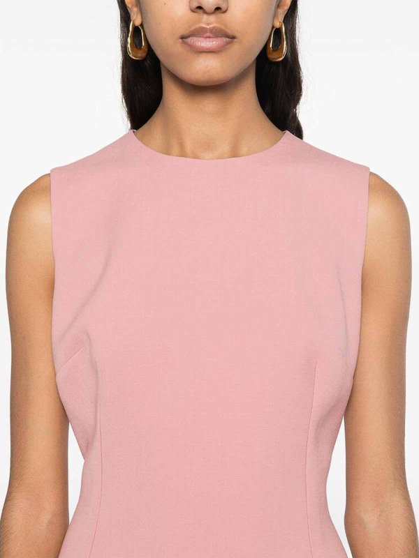 DOLCE & GABBANA: ニーレングスドレス online - 膝丈ドレス - ヌードカラー