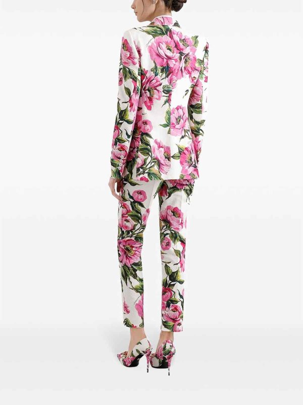 The Best Shops DOLCE & GABBANA: カジュアルトラウザー - カジュアルパンツ - 白