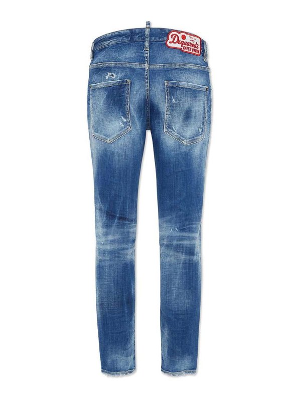 DSQUARED2: Jeans boot-cut online - Jeans Boot-Cut - Azul