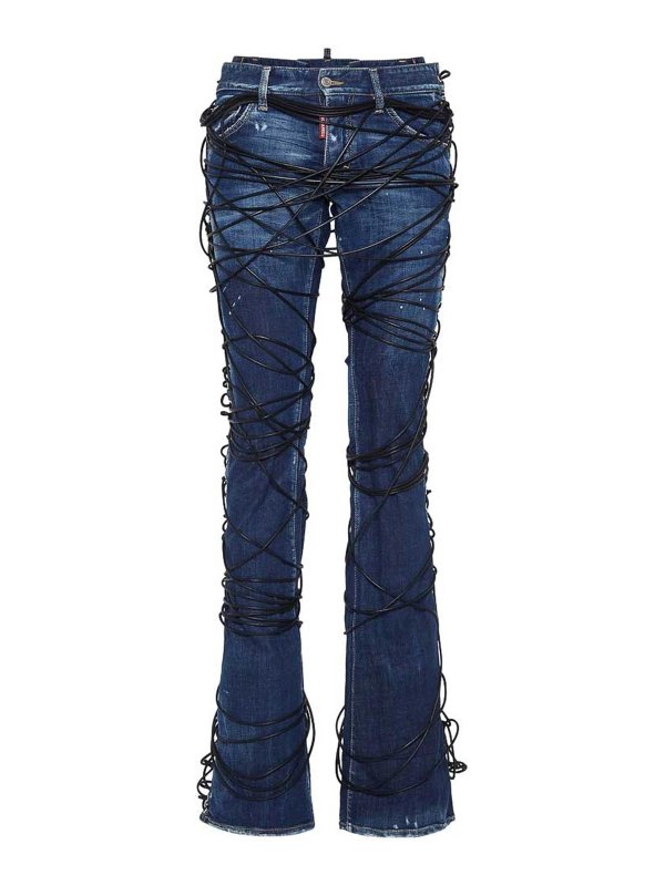 DSQUARED2: bootcut jeans - Pants