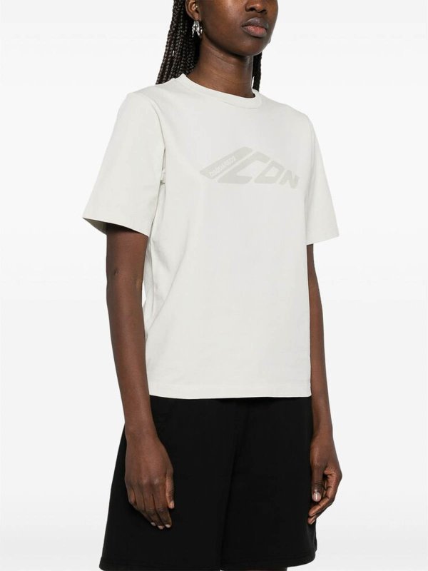 DSQUARED2: T-shirts online - T-Shirt - Grau