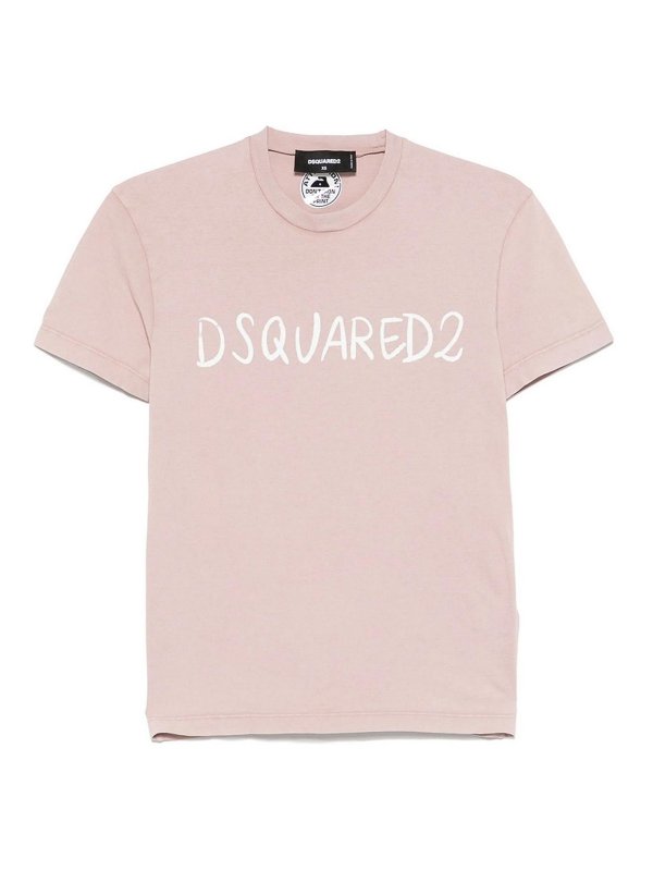 DSQUARED2: Camisetas - Camiseta - Color Carne Y Neutral