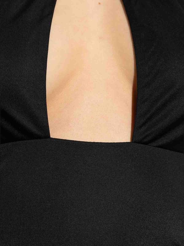 DSQUARED2: ニーレングスドレス online - 膝丈ドレス - 黒