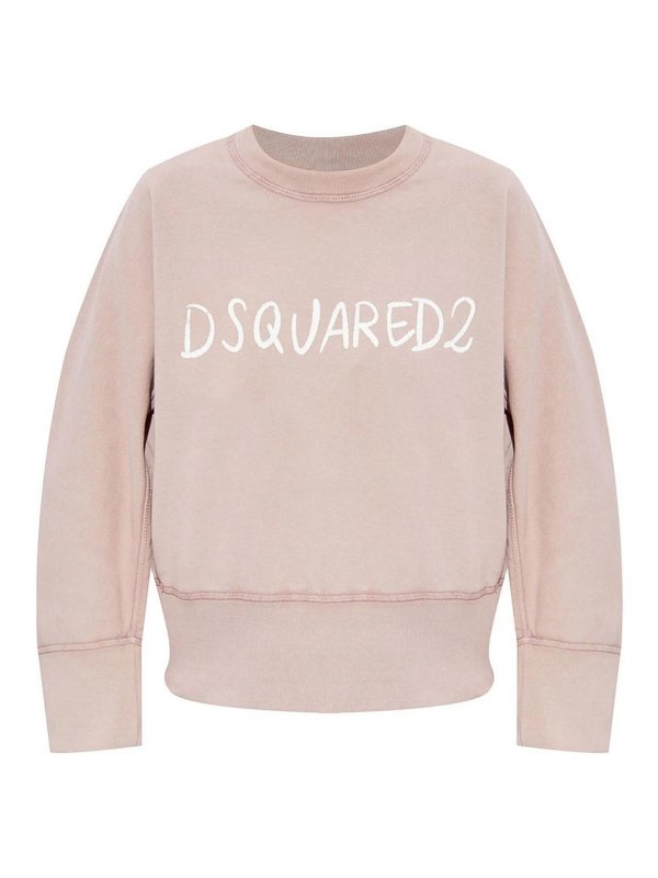 DSQUARED2: Sweatshirts und Pullover - Sweatshirt - Nude