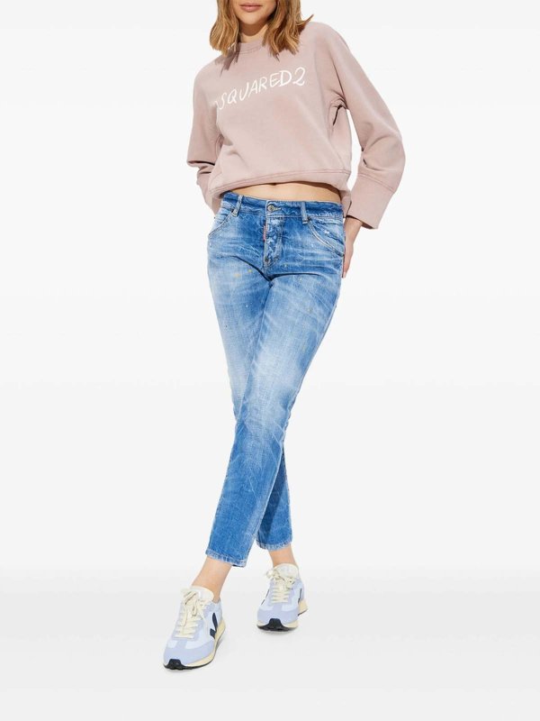 DSQUARED2: Sweatshirts und Pullover online - Sweatshirt - Nude