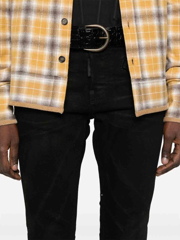 DSQUARED2: Jeans boot-cut online - Jeans Boot-Cut - Negro