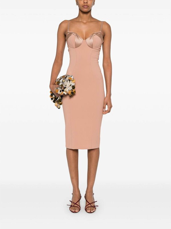 The Best Shops ELISABETTA FRANCHI: ニーレングスドレス - 膝丈ドレス - ピンク