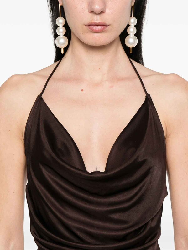 ELISABETTA FRANCHI: knee length dresses online - Dress