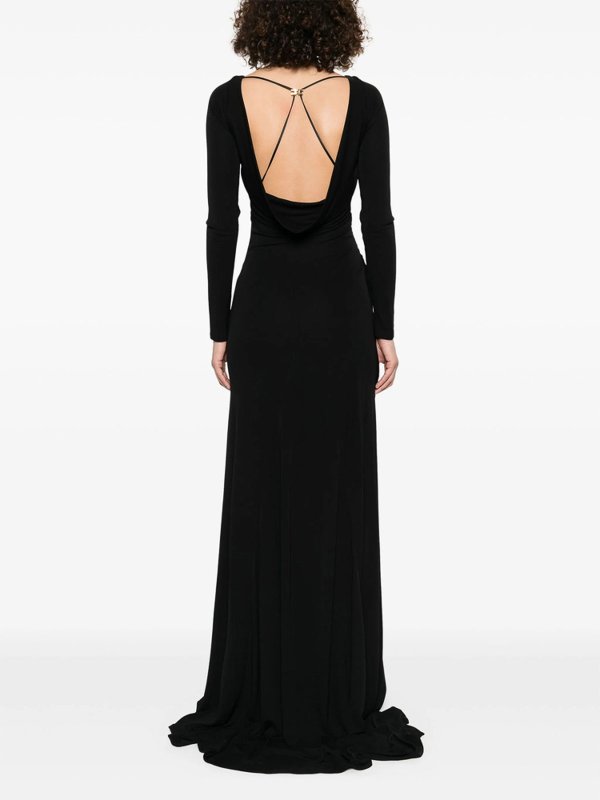 The Best Shops ELISABETTA FRANCHI: ニーレングスドレス - 膝丈ドレス - 黒