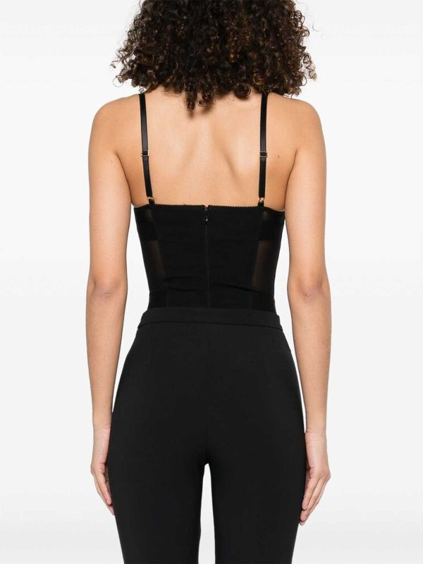 トップ/タンクトップ - 黒 shop online: ELISABETTA FRANCHI