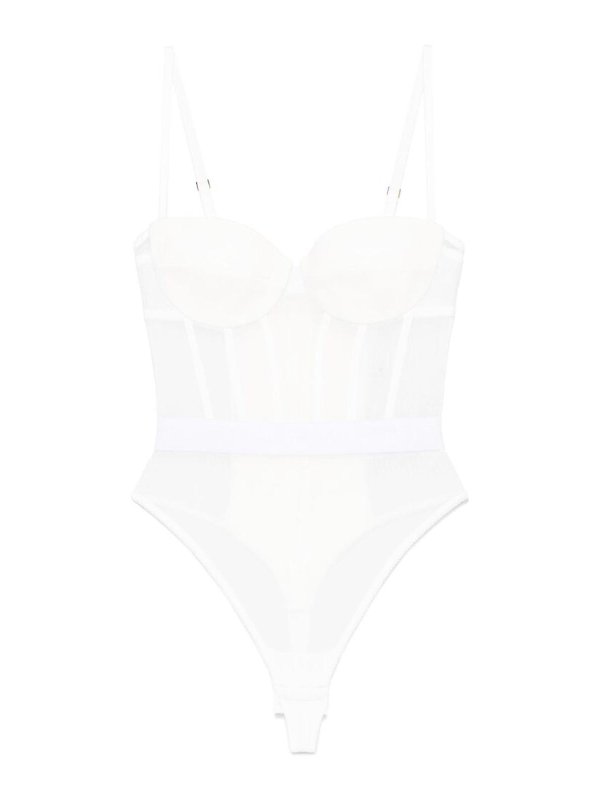 ELISABETTA FRANCHI: トップス＆タンクトップ - トップ/タンクトップ - 白