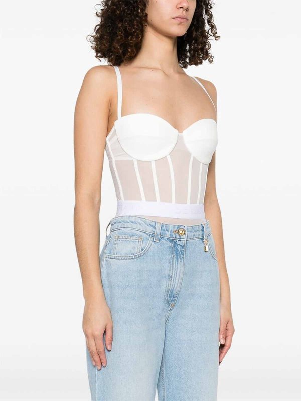 The Best Shops ELISABETTA FRANCHI: トップス＆タンクトップ - トップ/タンクトップ - 白