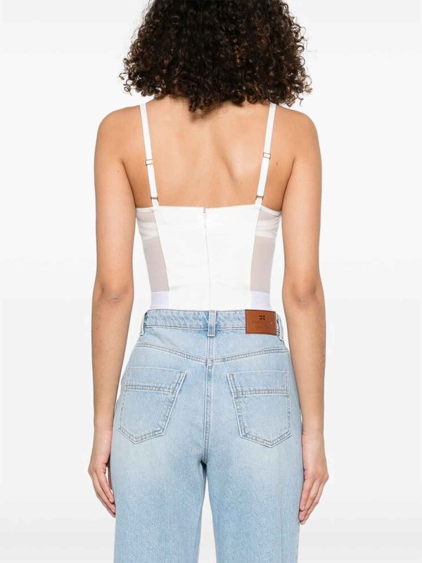 トップ/タンクトップ - 白 shop online: ELISABETTA FRANCHI