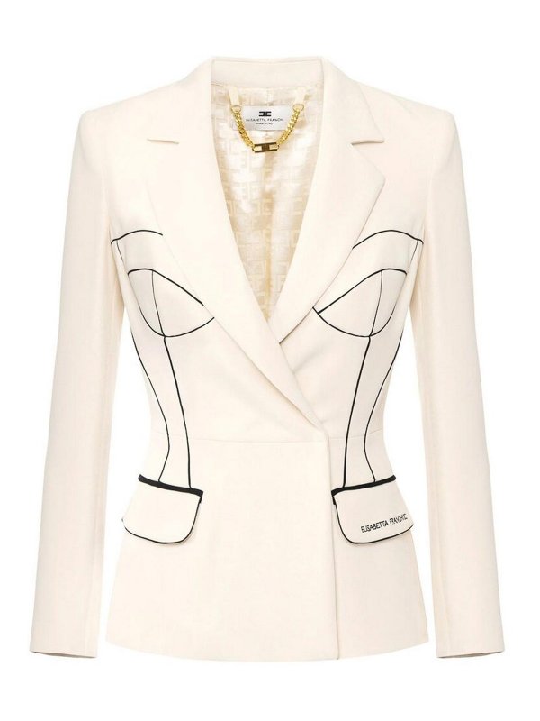 ELISABETTA FRANCHI: casual jackets - Jacket