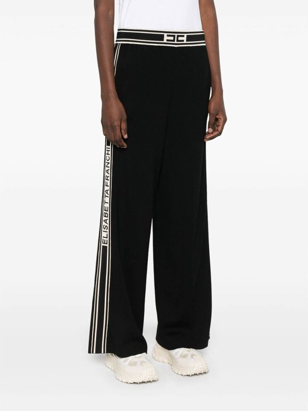 The Best Shops ELISABETTA FRANCHI: Casual Hosen - Casual Hose - Schwarz