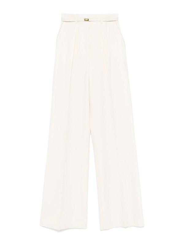 ELISABETTA FRANCHI: Casual Hosen - Casual Hose - Beige