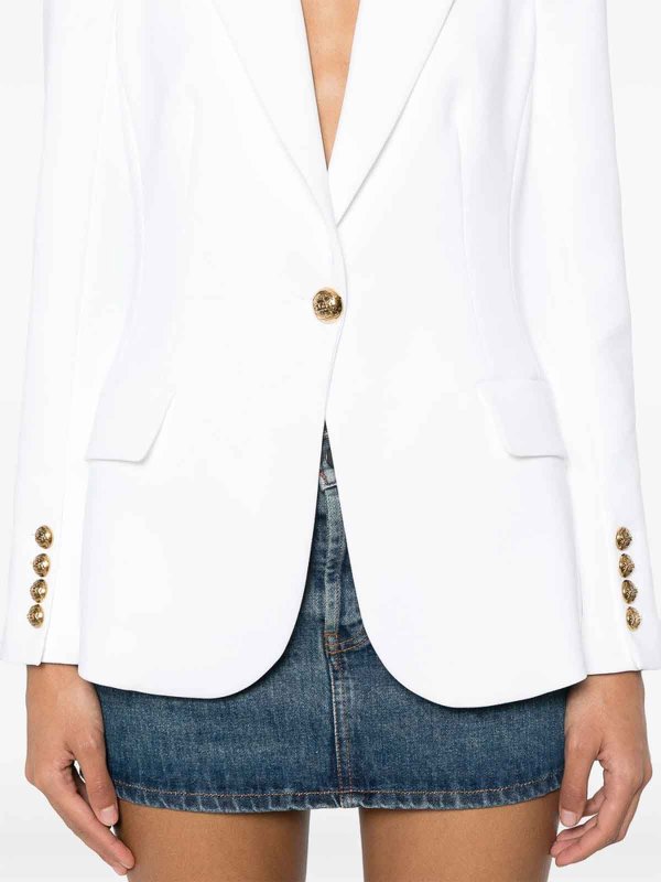 Knielanges Kleid - Weiß shop online: ELISABETTA FRANCHI