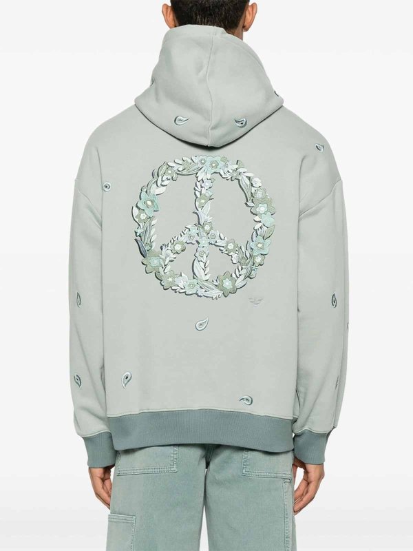 The Best Shops EMPORIO ARMANI: スウェット＆セーター - スウェットシャツ/セーター - グレー