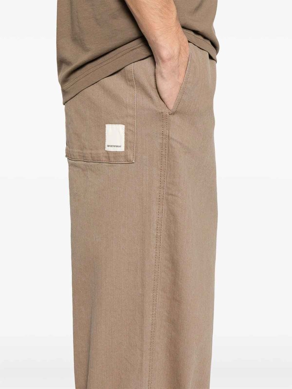 EMPORIO ARMANI buy online Casual Hose - Braun