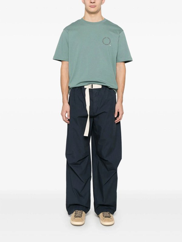 The Best Shops EMPORIO ARMANI: カジュアルトラウザー - カジュアルパンツ - ブルー