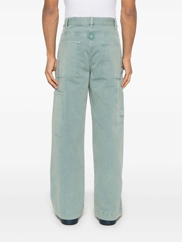 The Best Shops EMPORIO ARMANI: ブーツカットジーンズ - ブーツカットジーンズ - 緑