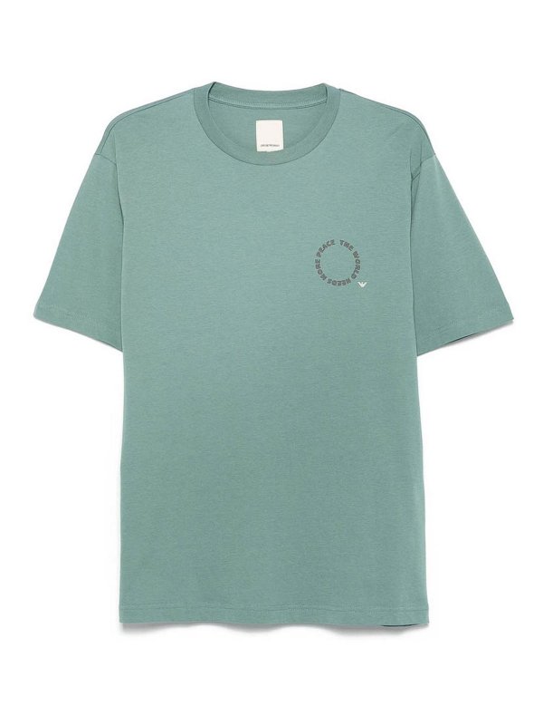 EMPORIO ARMANI: Camisetas - Camiseta - Verde