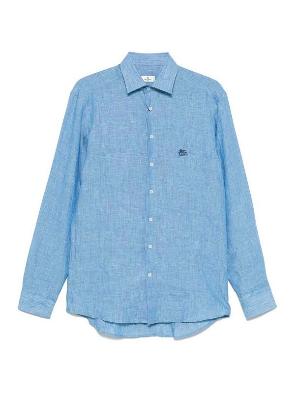 ETRO: Camisas - Camisa - Azul