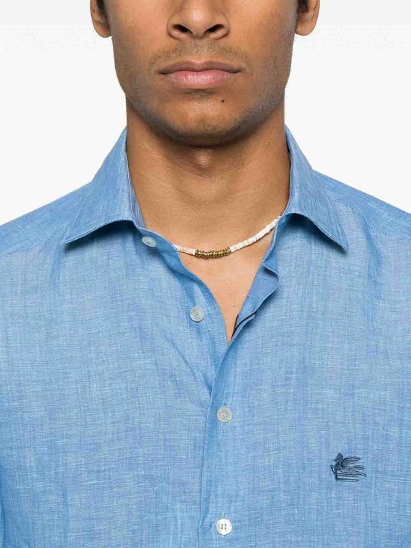 The Best Shops ETRO: Camisas - Camisa - Azul