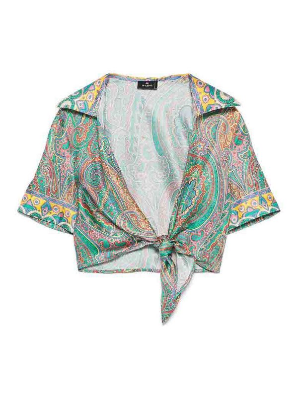 ETRO: Cache-maillots - Robe De Plage - Vert