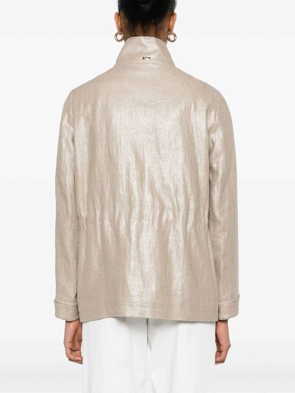 The Best Shops HERNO: カジュアルジャケット - カジュアルジャケット - ヌードカラー