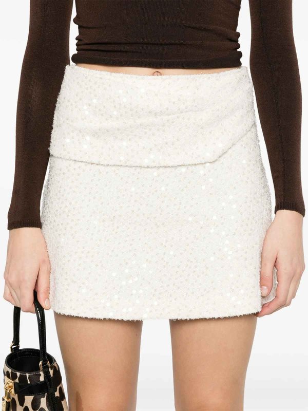 Iro: Faldas media pierna y semilargas online - Falda Semilarga - Blanco