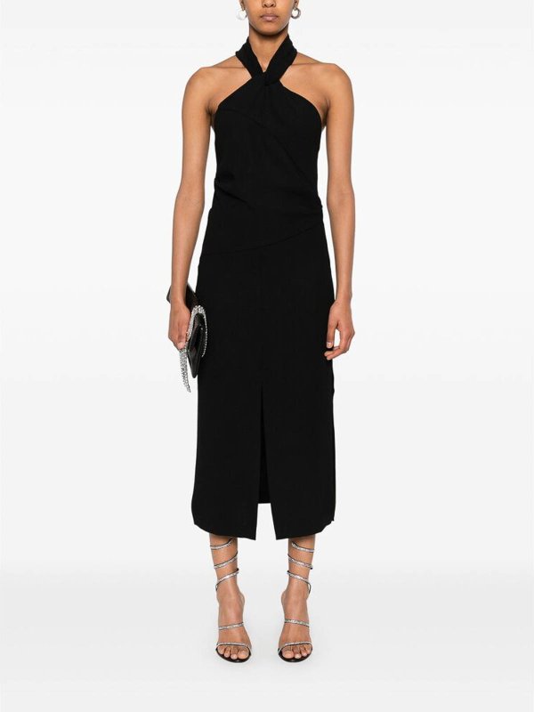 Iro buy online 膝丈ドレス - 黒