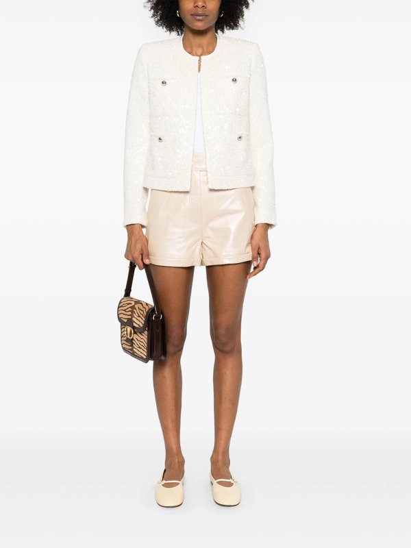 The Best Shops Iro: トラウザーショーツ - ショートパンツ - ベージュ